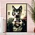 Quadro Super Gato Superman A3 - Imagem 1