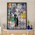 Quadro Albert Einstein Love Is The Answer Graffiti A3 - Imagem 1