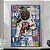 Quadro Astronauta First Man On The Moon Graffiti A3 - Imagem 1