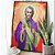 Quadro Santo Coringa Joker Joaquin Phoenix A3 - Imagem 1