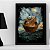 Quadro Baby Yoda Butterfly Star Wars A3 - Imagem 1