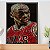 Quadro Michael Jordan Tipografia Arte Colagem A3 - Imagem 1