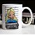 Caneca Cilíndrica Alice no País das Maravilhas Alice In Wonderland Drug Offences Police Branca - Imagem 1