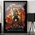 Quadro Eddie Munson Rockin The Upside Down Stranger Things Metallica Rock Master Of Puppets A3 - Imagem 1