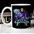 Caneca Esqueleto Skeletor He Man Masters Of The Universe Grayskull Branca - Imagem 1