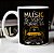 Caneca Music Is Very Porreta Brasilia Amarela Mamonas Assassinas Branca - Imagem 1