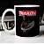 Caneca Leatherface Massacre Da Serra Elétrica Makita Terror Halloween Branca - Imagem 1