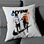Almofada Naruto e Sasuke Nike x Adidas Hype Beast 45x45 - Imagem 1