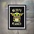 Quadro No Coffee No Force Baby Yoda Star Wars A3 - Imagem 1