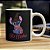 Caneca Stitch Bruxo Harry Potter Grifinória Gryffindor Branca - Imagem 1
