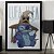 Quadro Stitch Chapéu Seletor Lufa Lufa Harry Potter A3 - Imagem 1