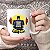 Caneca BatGym Batman DC Comics Caneca Branca - Imagem 1