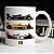 Caneca Ayrton Senna da Silva Lotus Camel Lotus JPS McLaren Honda Formula 1 Corrida Branca - Imagem 1