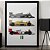 Quadro Ayrton Senna da Silva Lotus Camel Lotus JPS McLaren Honda Formula 1 Corrida A3 - Imagem 1