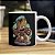 Caneca Baby Groot Eu Sou Groot Ilustração Marvel Comics Branca - Imagem 1