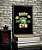 Quadro Baby Yoda GYM Fitness Star Wars A3 - Imagem 1