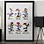 Quadro A Evolução Pica-Pau Woody Woodpecker Desenho Animado A3 - Imagem 1