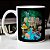 Caneca Breaking Bad Tribute Los Pollos Hermanos Personagens Branca - Imagem 1
