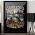 Quadro Cape Cod Harley Davidson Cycles Motorcycle Bourne A3 - Imagem 1