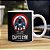 Caneca Capts Gym Elite Training Capitão America Escudo Marvel Comics Branca - Imagem 1