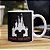 Caneca Castle Mickey Mouse E Minnie Best Day Ever Castelo Disney Branca - Imagem 1