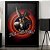 Quadro Wile Coyote Acme Thats all Folks A3 - Imagem 1