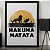 Quadro Hakuna Matata O Rei Leão A3 - Imagem 1