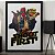 Quadro Shoot First Pew Pew Deadpool Marvel Comics A3 - Imagem 1