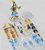 Estátua Colecionável de Montar Cristal Pateta Mickey Mouse & Friends 50 Peças 13 cm - Imagem 5