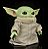Boneco Baby Yoda The Child Grogu O Mandaloriano The Mandalorian Star Wars 28 cm - Imagem 5