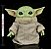 Boneco Baby Yoda The Child Grogu O Mandaloriano The Mandalorian Star Wars 28 cm - Imagem 6