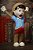 Estátua Colecionável Pinóquio Roupa De Dormir Azul Pinocchio a Wood Awakening Minght Jaxx 25 cm - Imagem 2