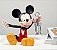 Estátua Suporte Para Garrafa de Vinho Mickey Mouse Mickey e Minnie Disney 25 cm - Imagem 3