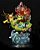 Estátua Colecionável Diorama Pikachu, Charmander, Bulbasaur com Led Pokémon Nintendo 26 cm - Imagem 3