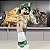 Estátua Boneco Colecionável De Vinil Luigi Bombado Tatuado Cogumelo Super Mario Bros Nintendo 30 cm - Imagem 2