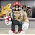 Estátua Boneco Colecionável De Vinil Mario Bombado Tatuado Cogumelo Super Mario Bros Nintendo 30 cm - Imagem 1