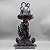 Estátua Colecionável Homem Aranha e Venom Symbionte Spider-Man Fusão Vingadores Marvel Comics 38 cm - Imagem 4