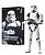 Action Figure Stormtrooper Soldado do Império Guerra Nas Estrelas Star Wars Escala 1/10 Zd Toys - Imagem 1