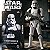 Action Figure Stormtrooper Soldado do Império Guerra Nas Estrelas Star Wars Escala 1/10 Zd Toys - Imagem 6