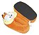 Pantufa de Pelúcia 3D Gato Garfield Tamanho Único 28 cm - Imagem 3