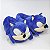 Pantufa de Pelúcia 3D Sonic The Hedgehog Tamanho Único 28 cm - Imagem 2