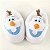 Pantufa de Pelúcia 3D Olaf Frozen Tamanho Único 28 cm - Imagem 2