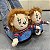 Pantufa de Pelúcia 3D Chucky O Boneco Assasino Child's Play Halloween Tamanho Único 28 cm - Imagem 4