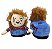 Pantufa de Pelúcia 3D Chucky O Boneco Assasino Child's Play Halloween Tamanho Único 28 cm - Imagem 1