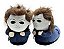 Pantufa de Pelúcia 3D Michael Myers O Massacre da Serra Elétrica Halloween Tamanho Único 28 cm - Imagem 2