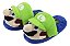 Pantufa Chinelo de Pelúcia 3D Luigi Super Mario Bros Nintendo Tamanho Único 28 cm - Imagem 6