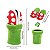 Pantufa Chinelo de Pelúcia 3D Super Mario Flor Carnívora No Cano Tamanho Único 28 cm - Imagem 6