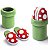 Pantufa Chinelo de Pelúcia 3D Super Mario Flor Carnívora No Cano Tamanho Único 28 cm - Imagem 1