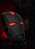 Mouse Sem Fio Wireless Gamer Homem De Ferro Iron Man Preto Mark 8 Marvel Comics - Imagem 2