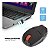 Mouse Sem Fio Wireless Gamer Homem De Ferro Iron Man Preto Mark 8 Marvel Comics - Imagem 5